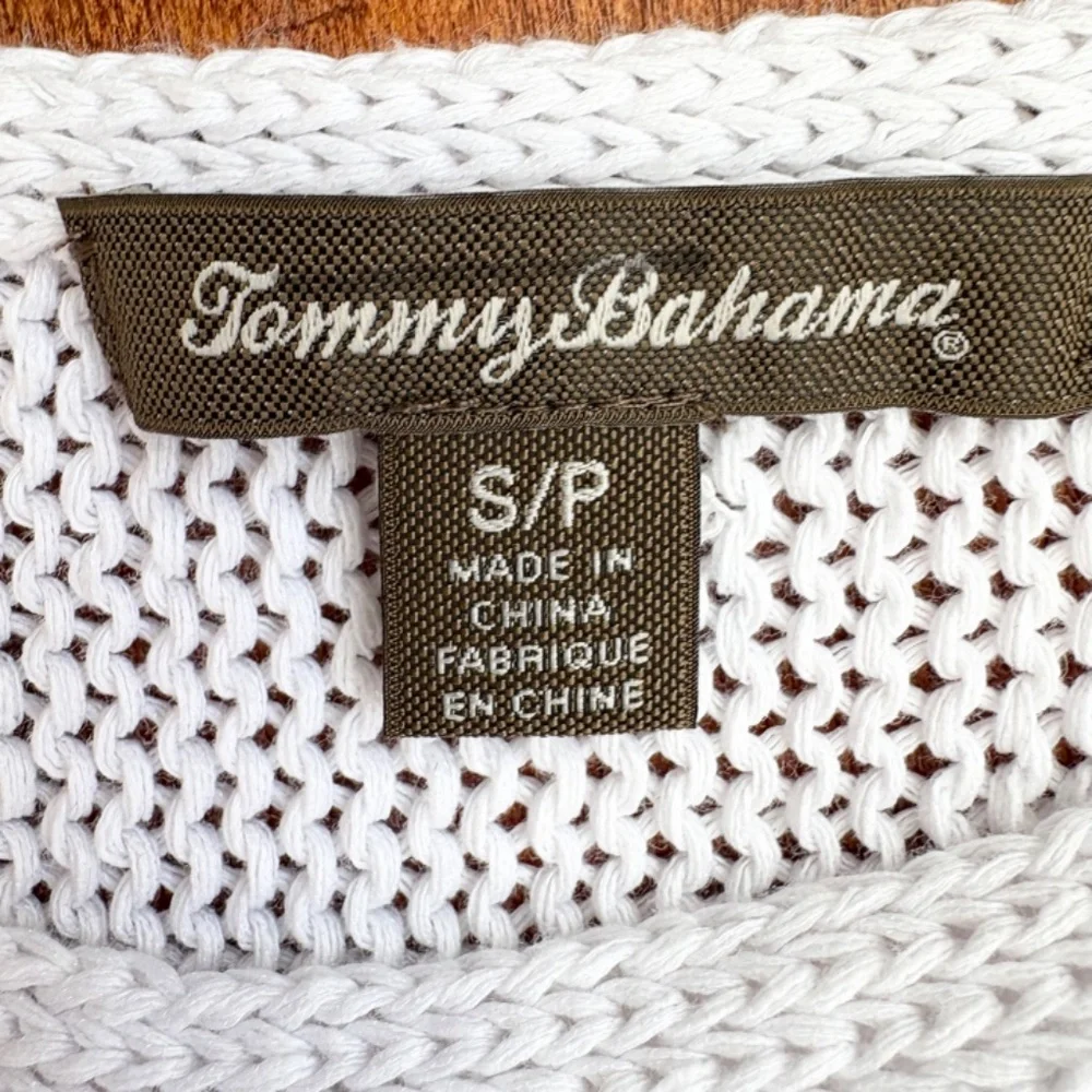 Tommy‎ Bahama Paradise Sun Textured Seater Womens S White